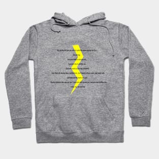 Self-supporting sentences Hoodie